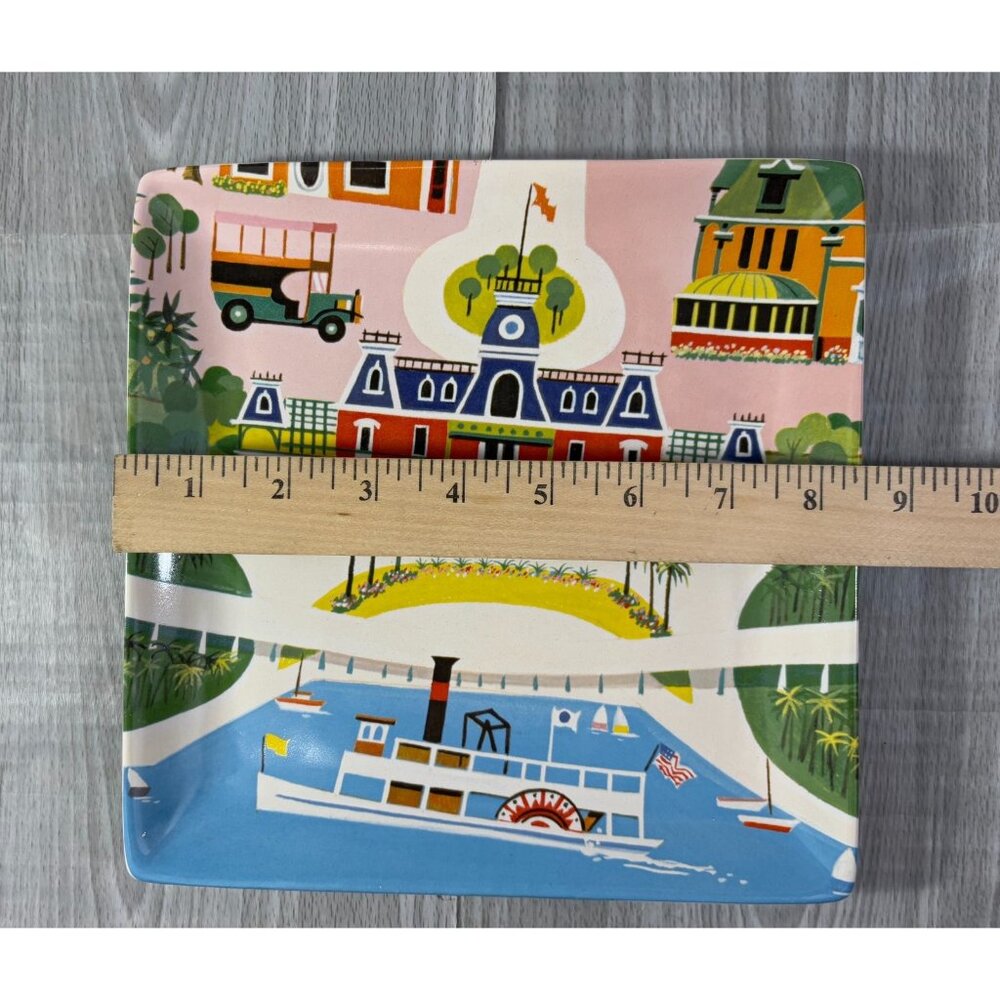 Disney World Preview Center Map Plates by Kevin Kidney & Jody Daily set x 3 - Picture 5 of 12
